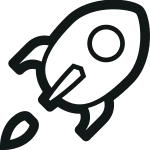 Launch SVG Icon
